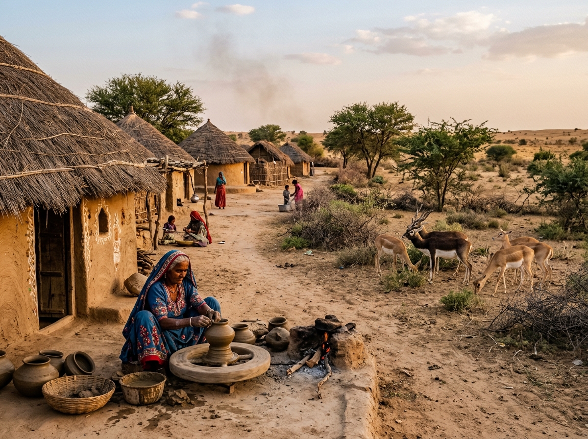 Jodhpur Bishnoi Village Safari